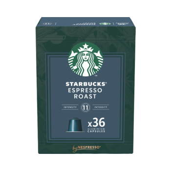 Starbucks Roast 11 XXL, Nespresso­kompatibel, 36 AluminiumKaffeekapseln, 202g